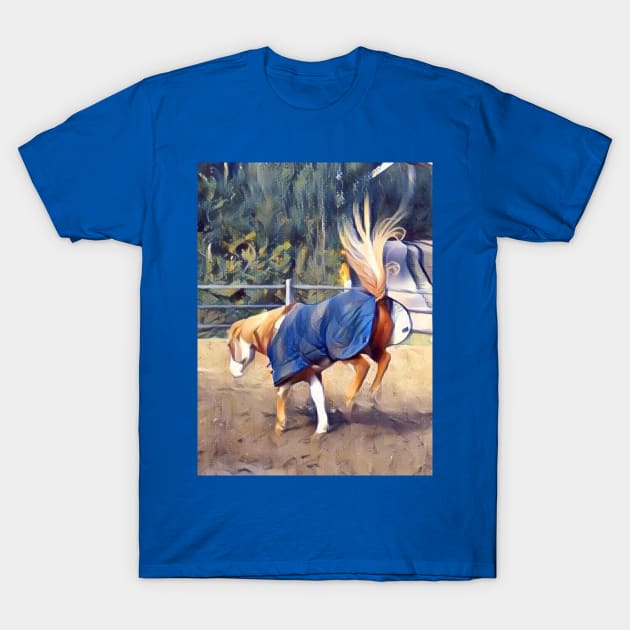 American Paint Horse T-Shirt by Sharonzoolady